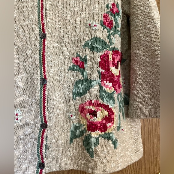 Vintage NORTHERN REFLECTIONS floral cardigan - Picture 7 of 7